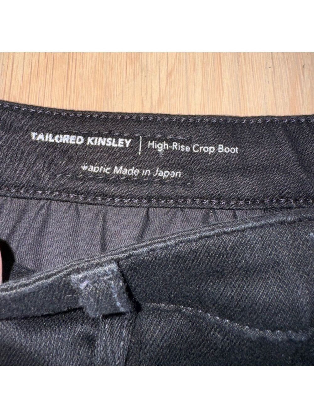 Ag Adriano Goldschmied Tailored Kinsley High-Rise Crop Boot Jeans Size 25 - Picture 10 of 14